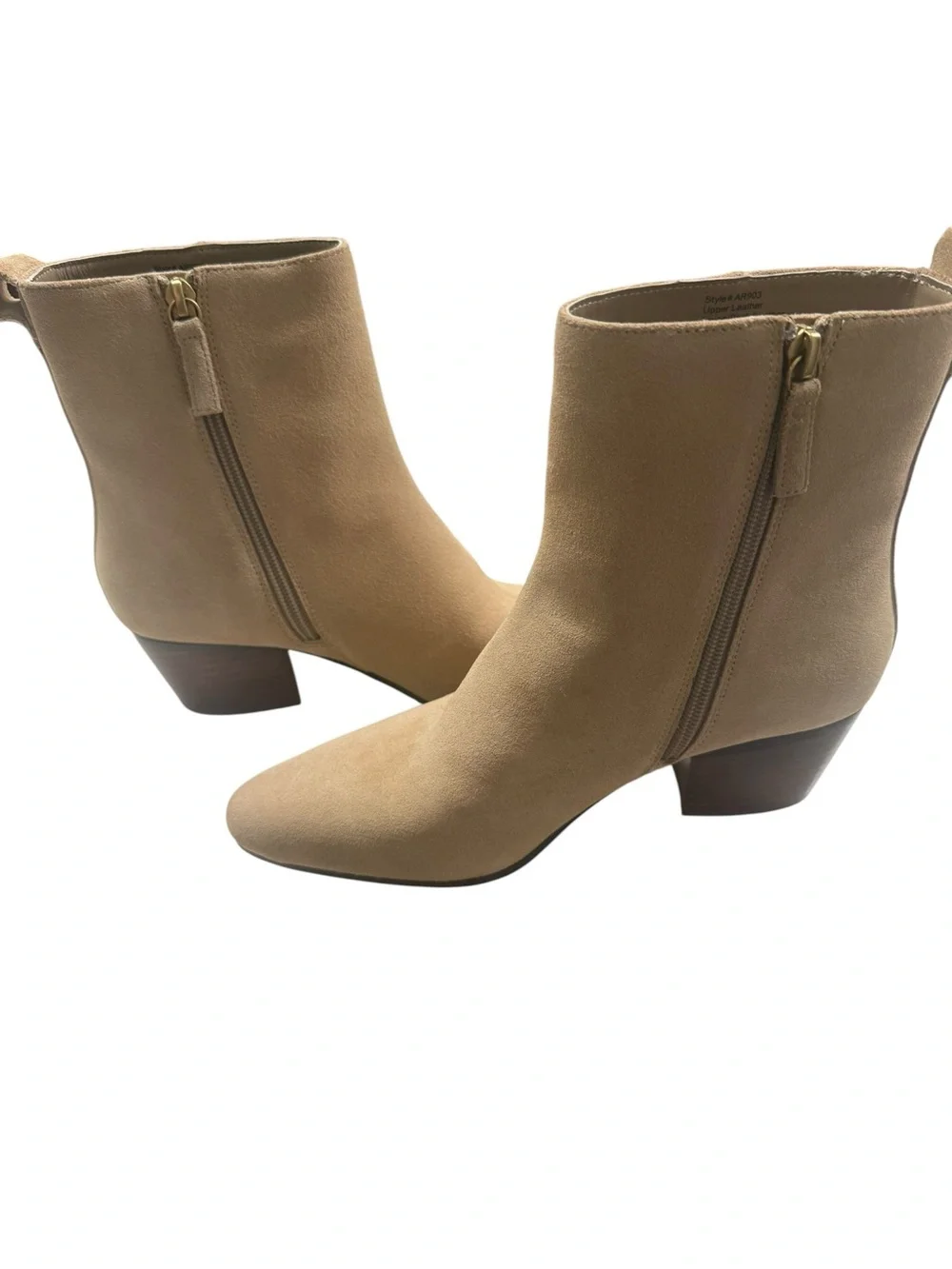 the J.Crew Suede Western Boots in Desert Sand